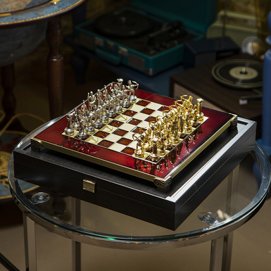 Ексклюзивні шахи "Лучники" від Manopoulos (28x28 см)