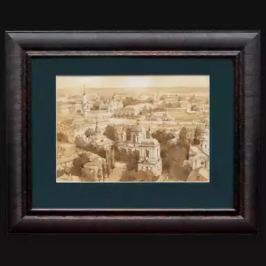 Картина Сергія Ступки "Київ. Вид на Поділ" (22х30 см)