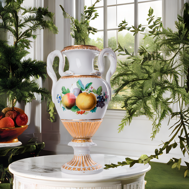 Порцелянова ваза "Фрукти" від Meissen