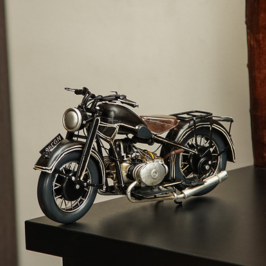 Металева модель мотоцикла BMW 1932 року (33 см) від Nitsche (виготовлено у ретро стилі)