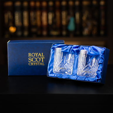 Кришталеві склянки для віскі «Capella» від Royal Buckingham (2 шт), Великобританія