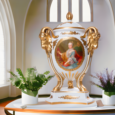 Фарфоровая ваза "Императрица" (51,5 см) от Rosenthal