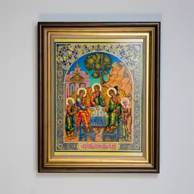 Икона "Троица", автор Светлана Богатова