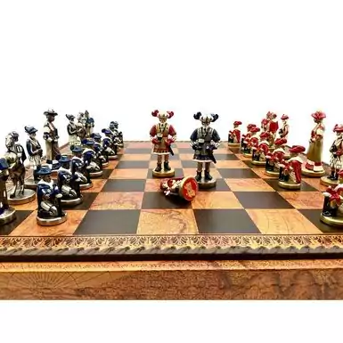 Тематичний ексклюзивний набір шахів із серії "Landsknecht" від бренду Italfama