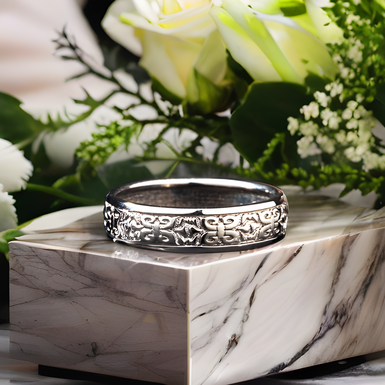 Серебряное кольцо "Evora"