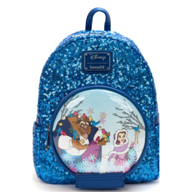 Міні-рюкзак з блискітками «Красуня і Чудовисько» від Disney