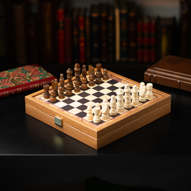 Игровой набор 2 в 1 (шахматы, нарды) от Manopoulos (27x27 см)