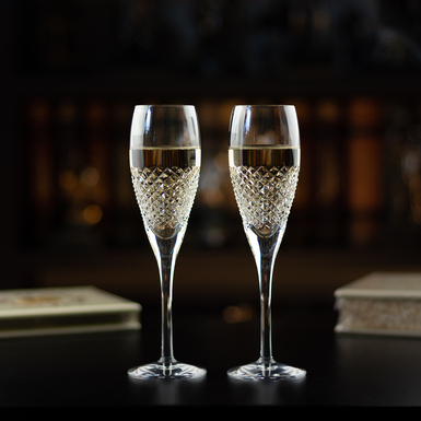 Хрустальные бокалы для шампанского «Victoria» от Royal Buckingham, Великобритания