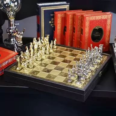 Подарочные шахматы «Римляне» от Manopoulos (44х44 см)