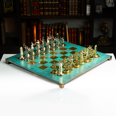 Эксклюзивные шахматы «Посейдон»  от Manopoulos (54 х 54 см)