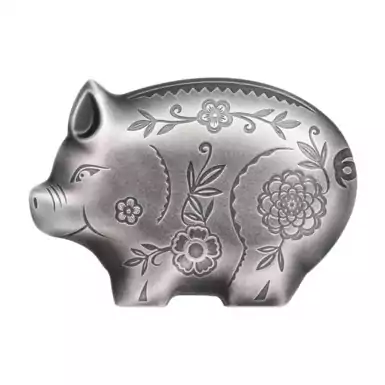 Коллекционная монета «Funny pig»