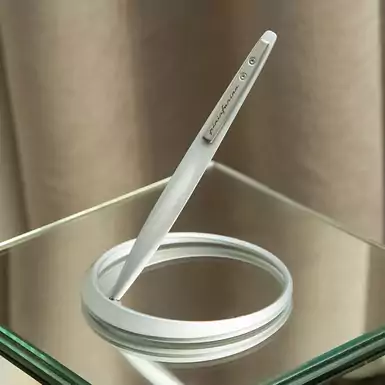 Вічний олівець Space Pure Grey Aluminium PF з підставкою від Pininfarina