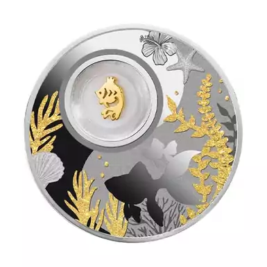 Монета "Golden Fish" (серебро)