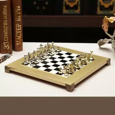 Шахматы Стаунтон от Manopoulos (28x28 см)