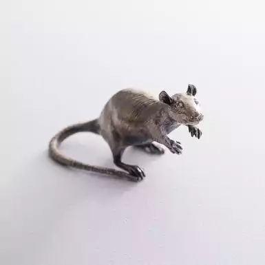 Статуетка «Мишка - символ 2020 року» в сріблі