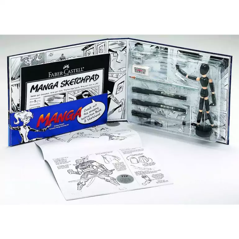 Графический набор. Faber-Castell Manga Set набор. Faber Castell Manga Starter Set. Набор Faber Castell Starter. Набор для манги.