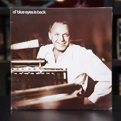 Vinyl record Frank Sinatra «Ol 'Blue Eyes Is Back» New York 1973