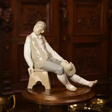 Раритетная статуэтка "Санчо Панса", Lladro, вторая половина 20-го века