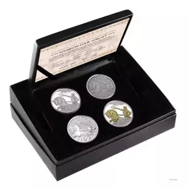 Набір срібних монет "Poseidon", 5 доларів, Австралія