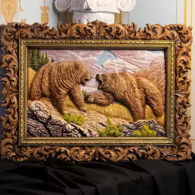 Painting "Two Bears"