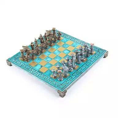 Chess set "Spartan Warrior" from Manopoulos (28х28 cm)