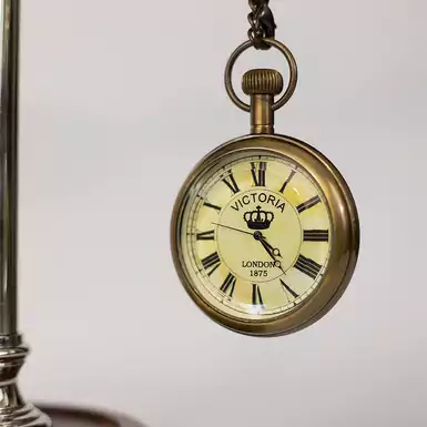 Вінтажний кишеньковий годинник "Victoria London 1875"