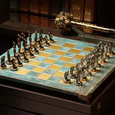 Набор шахмат «Кикладская цивилизация» от Manopoulos (44х44 см)