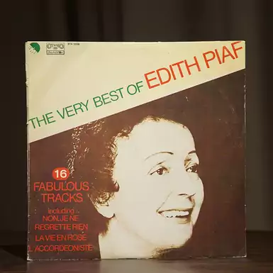 Виниловая пластинка Edith Piaf – The Very Best Of Edith Piaf (1988 г.)