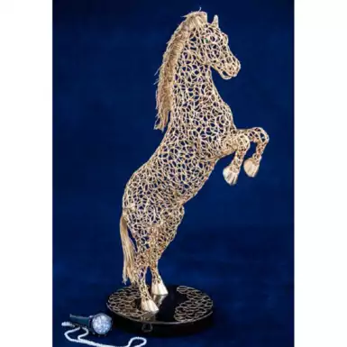 Статуя коня с позолотой от Silver Tre (под заказ)