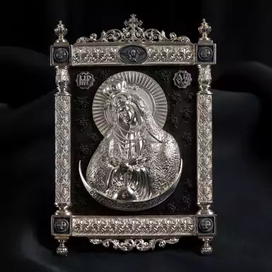 Настільна ікона «Остробрамська Божа Матір»