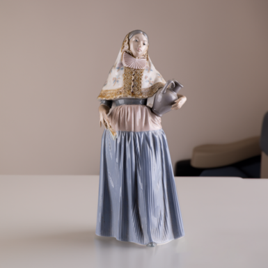 Фарфоровая статуэтка «Девушка с Майорки» от Lladro