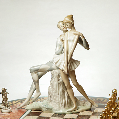 Фарфоровая скульптура «Танцоры» от Lladro