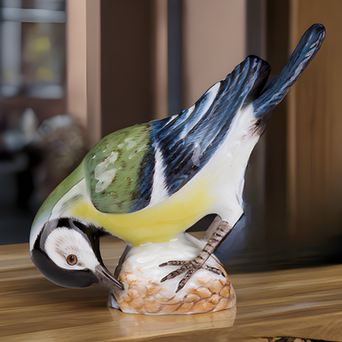 Porcelain figurine "Spring bird" by Meissen