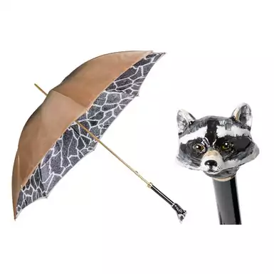 Оригінальна жіноча парасолька «Racoon» від Pasotti