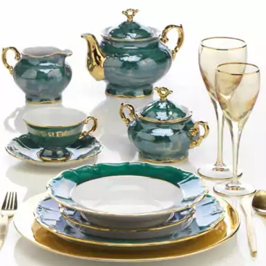 Dorothy service for 12 persons (with plates and cups) by Depos