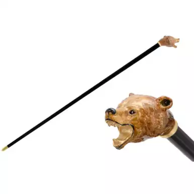 Walking stick "Brown Bear" from Pasotti