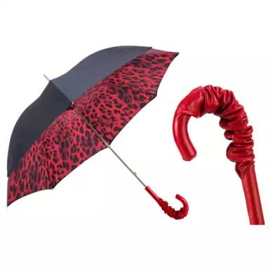 Женский зонт "Red leopard" от Pasotti