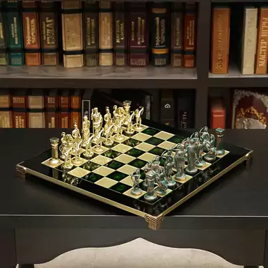 Шаховий набір "Battle strategy" (44 х 44 см) від Manopoulos