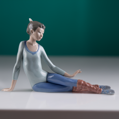 Porcelain Figurine "Gymnastics" by Lladro