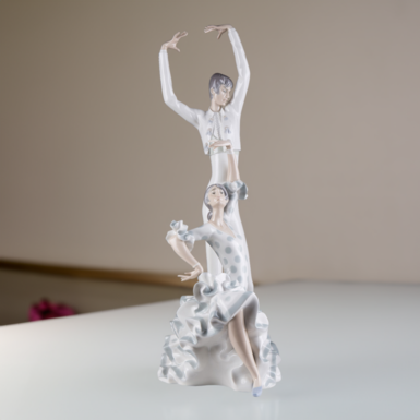 Большая скульптура "Танцоры фламенко" от Lladro