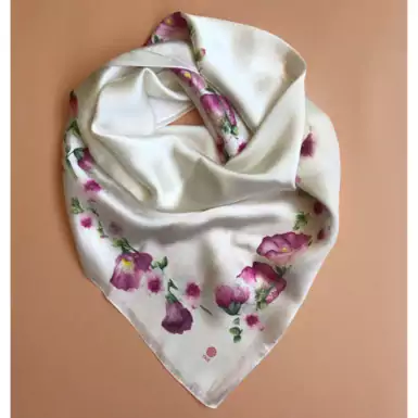 Handkerchief "Blooming mallows" from OLIZ