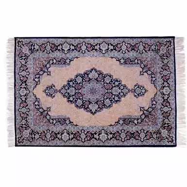 Вовняний килим з Ісфахана 148 х 104 см 