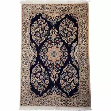 Woolen carpet from Nain 147x105 cm 