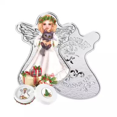 Silver Coin "Angel of Christmas"