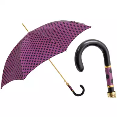 Женский зонт «Purple speckled» от Pasotti 