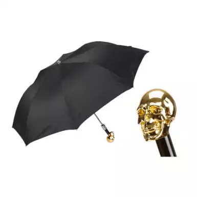 Складна парасолька "Gold Skull" від Pasotti