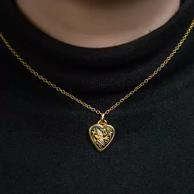 Кулон "Heart" от Anframa (ручная позолота)