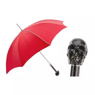 Зонт-трость "Red Skull" от Pasotti