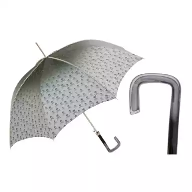 Зонт-трость "Studded Grey" от Pasotti