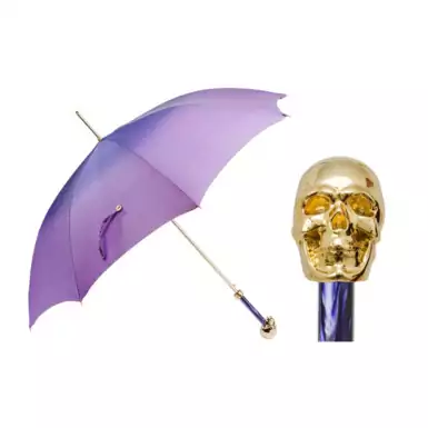 Umbrella-cane "Purple Ombre" by Pasotti